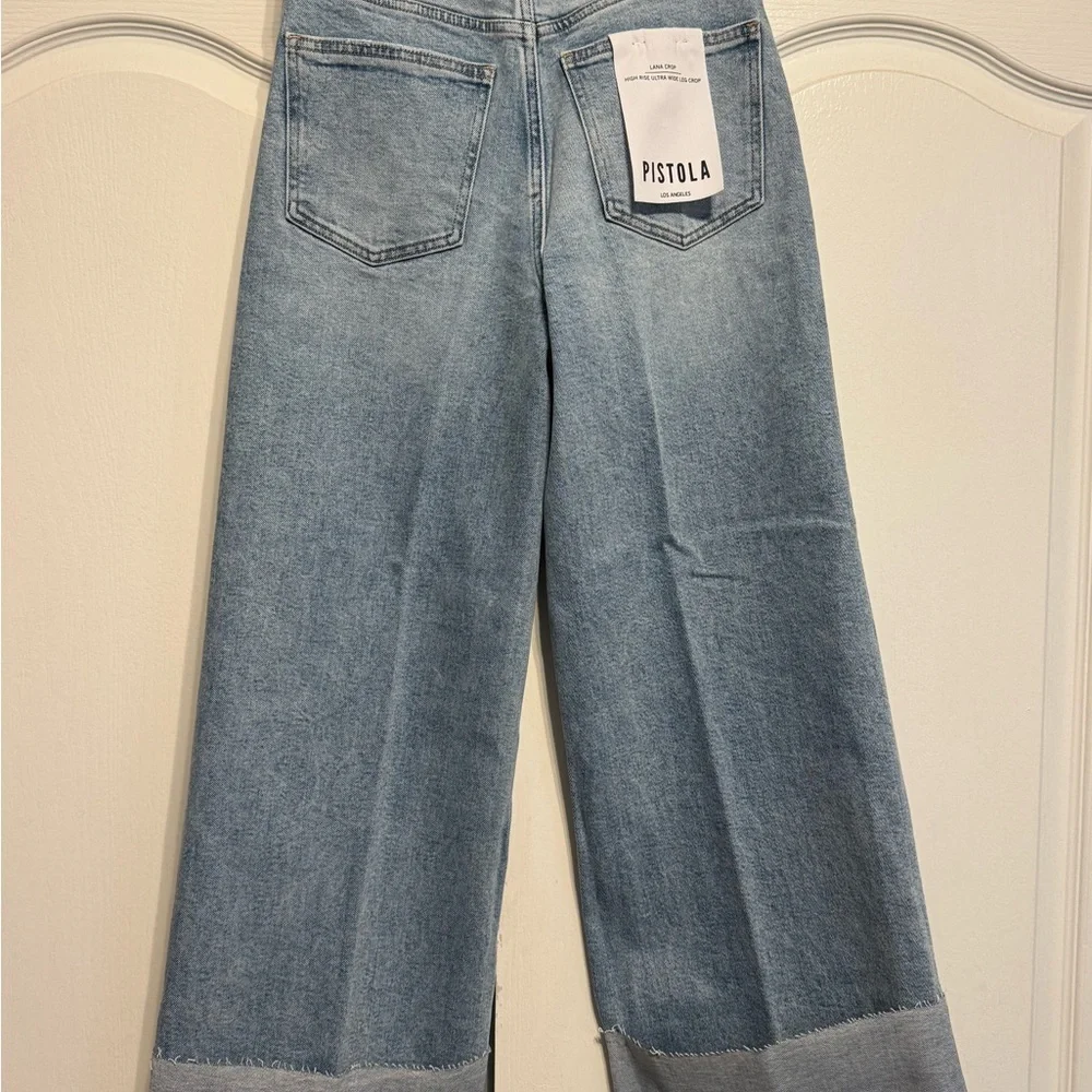 Classic Denim Wide-Leg Jeans - Picture 2 of 2